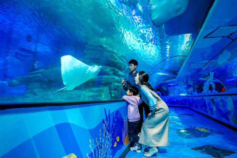 Entrada al Acuario de Busan