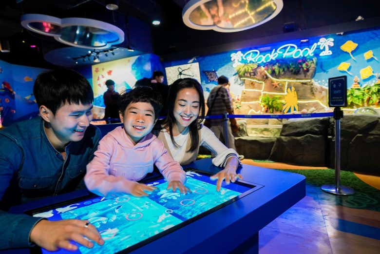 Entrada al Acuario de Busan