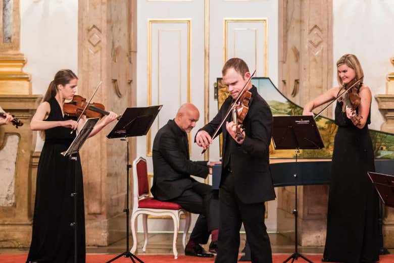 Concierto de música clásica en el Palacio de Mirabell