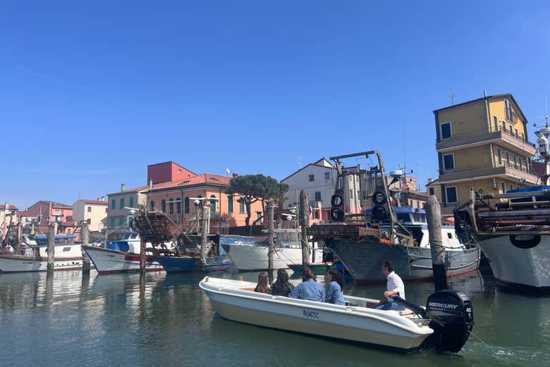 Paseo en barco por Chioggia