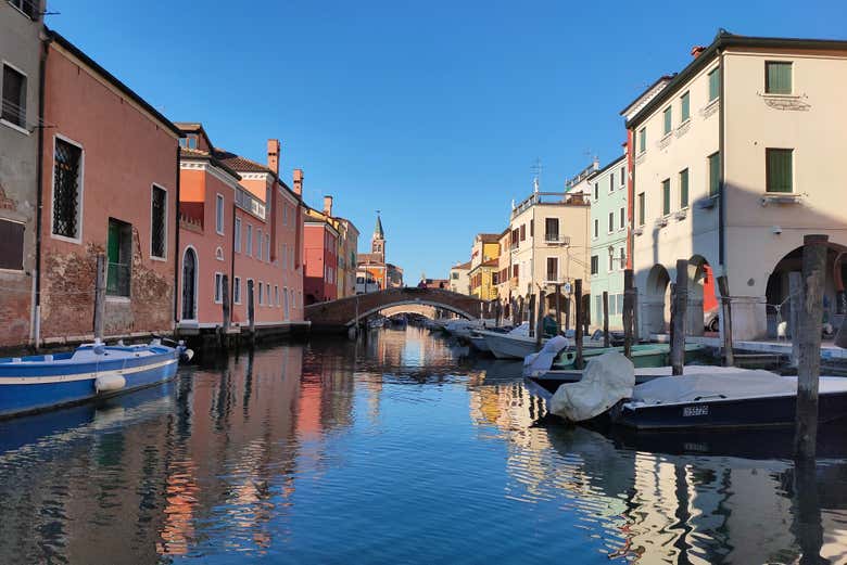 Paseo en barco por Chioggia