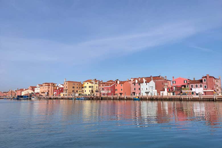 Paseo en barco por la isla Pellestrina