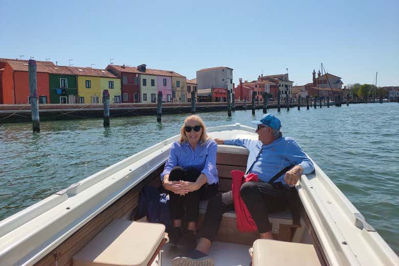 Paseo en barco por la isla Pellestrina