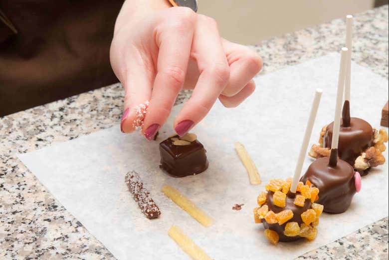 Taller de chocolate en el Choco Story de Colmar