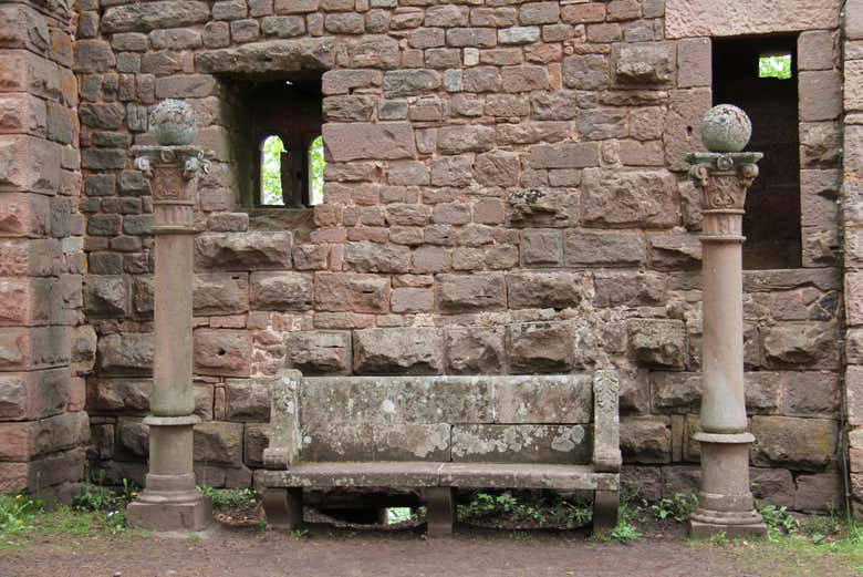 Entrada al castillo de Haut-Koenigsbourg