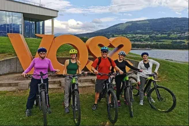 Tour en bicicleta por el bosque de Voss