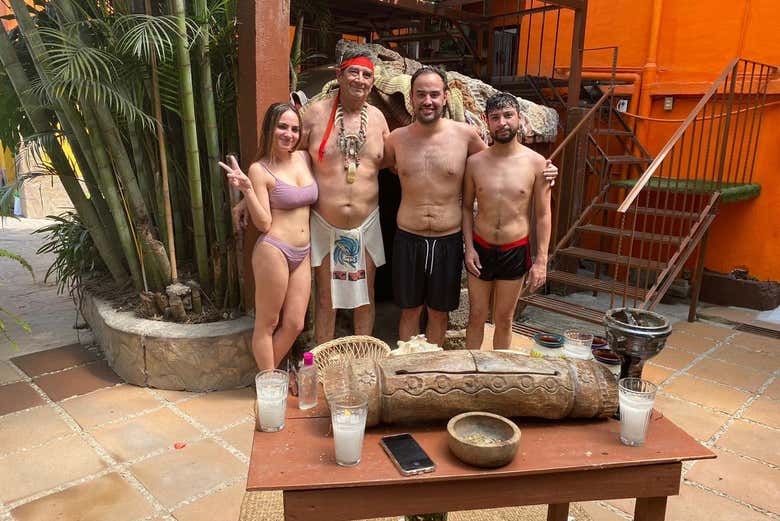 Experiencia temazcal en Tepoztlán