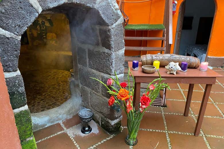 Experiencia temazcal en Tepoztlán