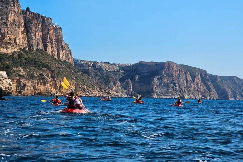 Tour en kayak por la Galera y Cap Blanc