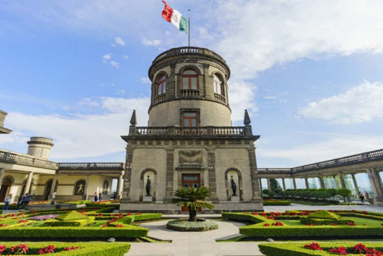 Entrada al Castillo de Chapultepec