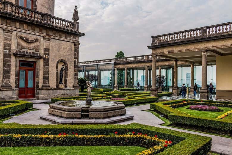 Entrada al Castillo de Chapultepec