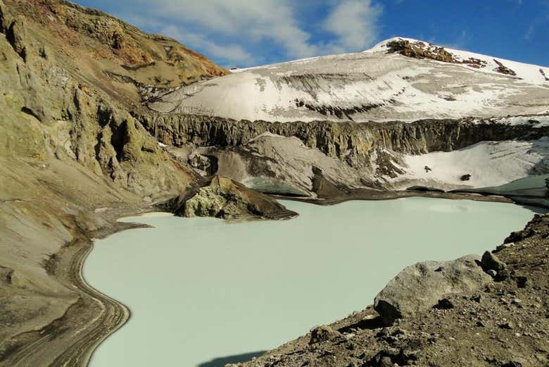 Trekking al volcán Copahue