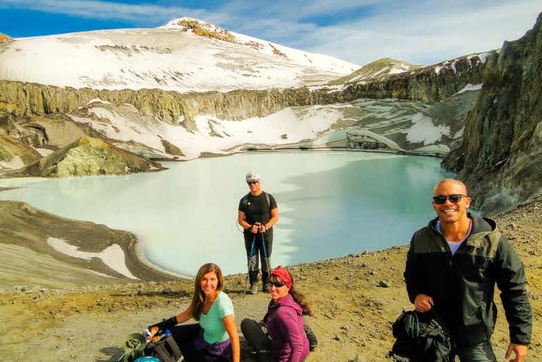 Trekking al volcán Copahue