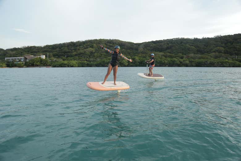 Fliteboard en Barú