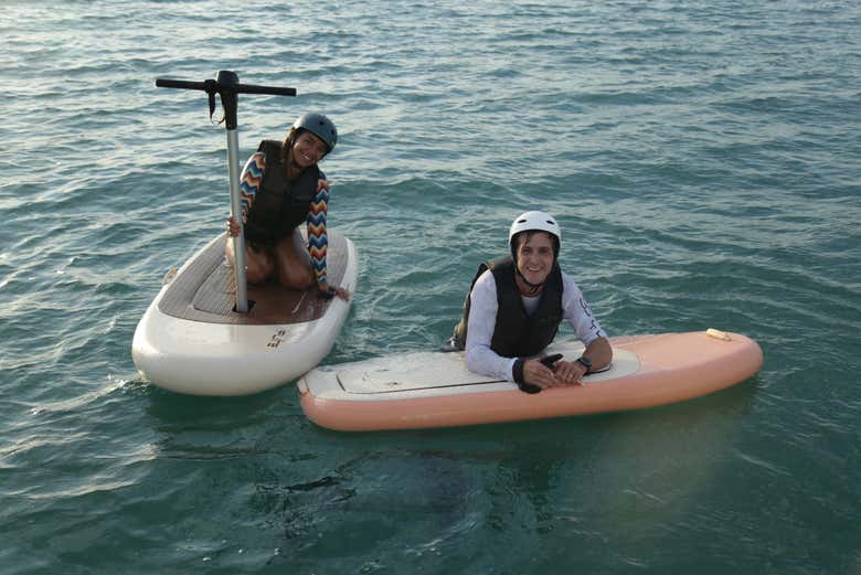 Fliteboard en Barú