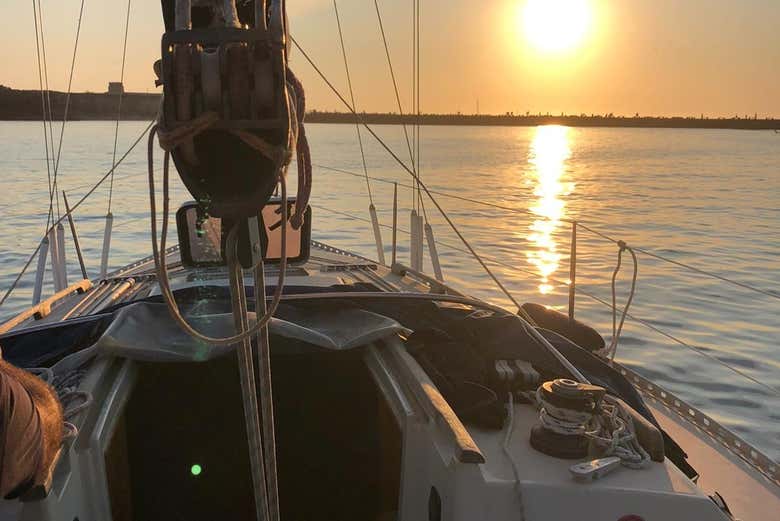 Paseo en barco a la isla de las Palomas