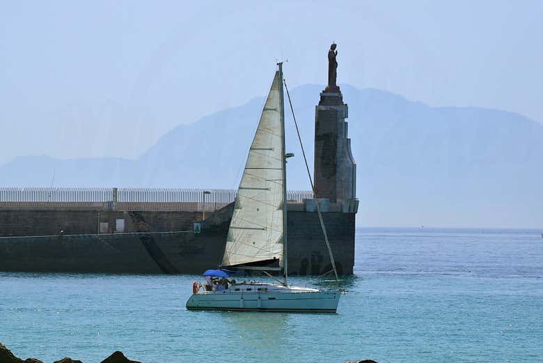 Paseo en barco a la isla de las Palomas