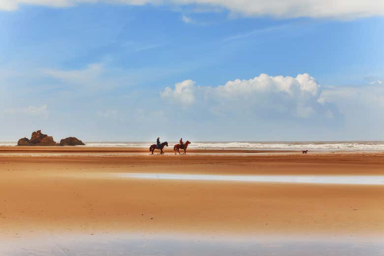 Paseo a caballo por Esauira