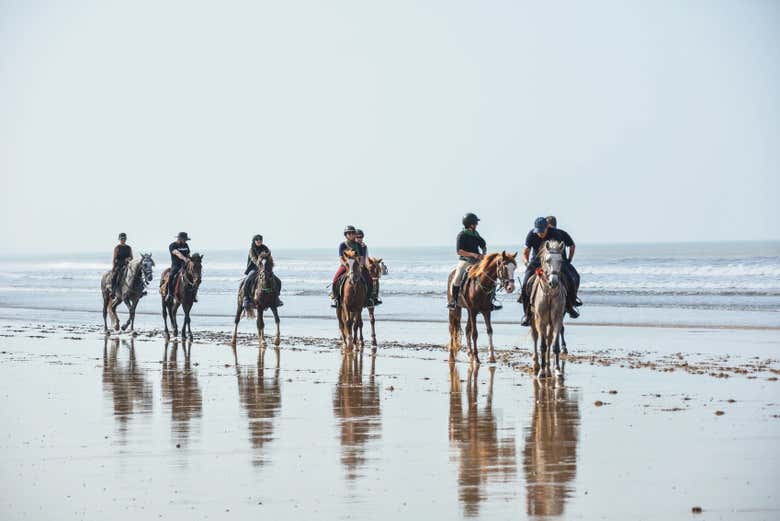 Paseo a caballo por Esauira