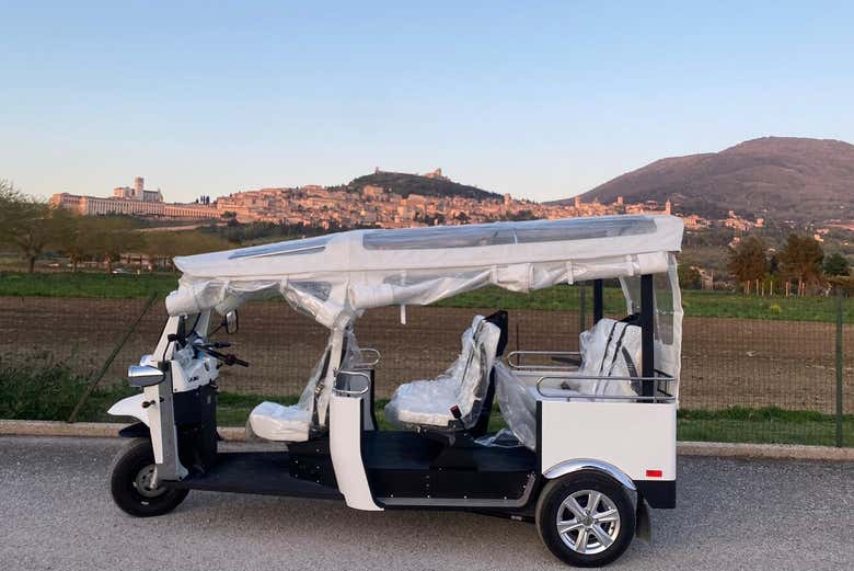 Tour en tuk tuk por Asís