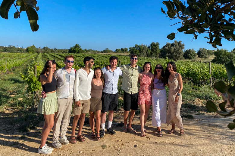 Visita a un viñedo del Algarve con cata de vinos y tapas