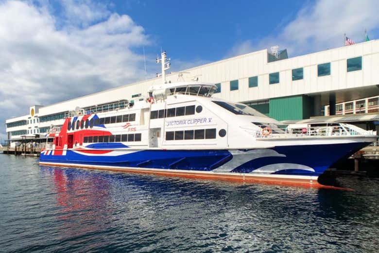 Victoria por libre en ferry