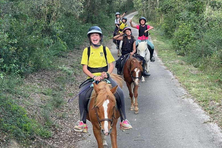 Paseo a caballo por la Garrocha