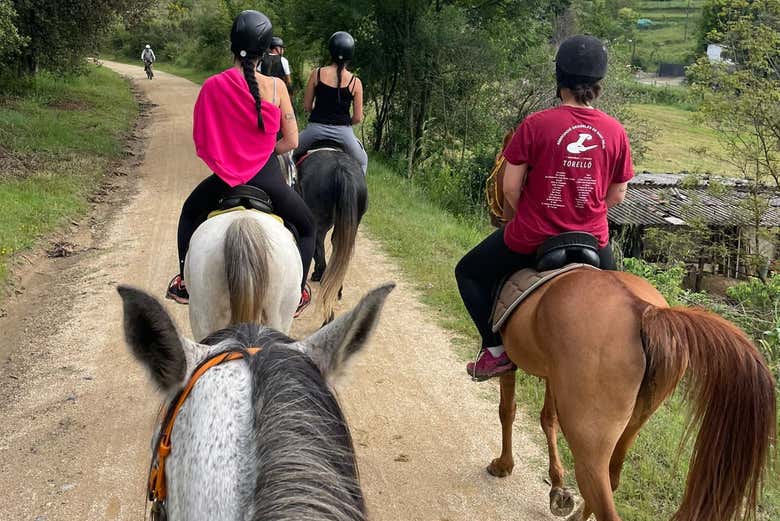 Paseo a caballo por la Garrocha
