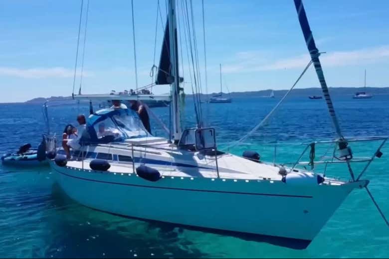 Excursión en velero por La Maddalena, Spargi, Budelli y Santa María