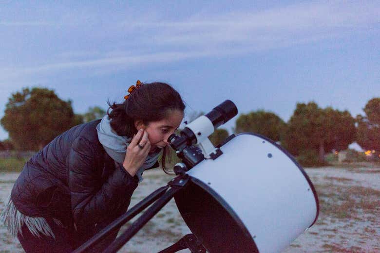 Observación de estrellas en la Sierra de Guadarrama