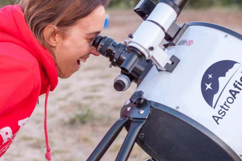 Observación de estrellas en la Sierra de Guadarrama