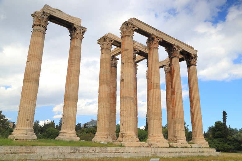 Entrada al Templo de Zeus Olímpico