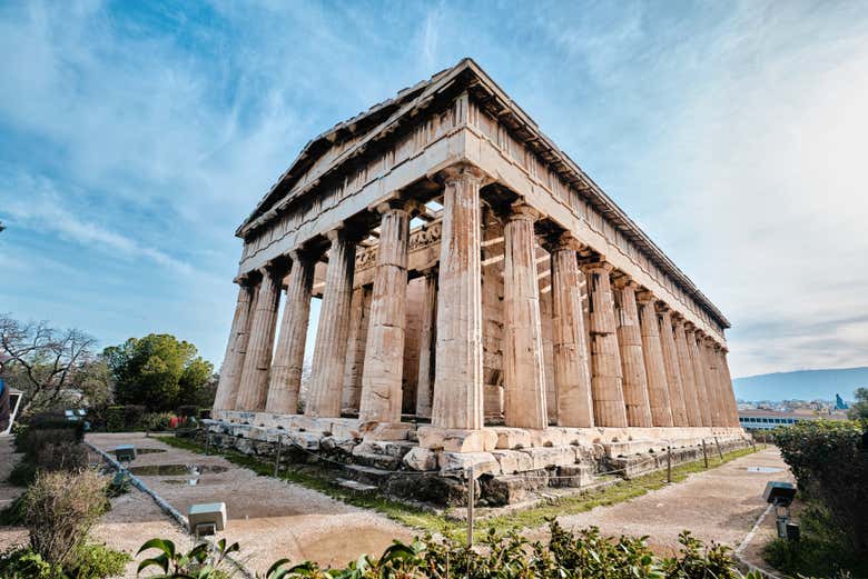 Entrada al Ágora de Atenas
