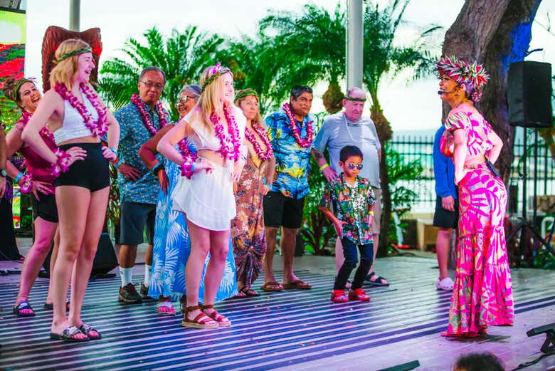 Entrada a Ka Moana Luau