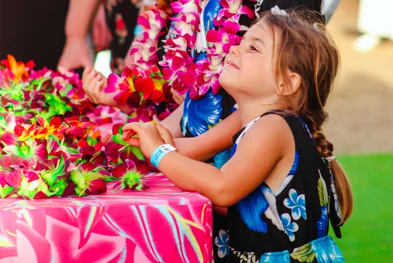 Entrada a Ka Moana Luau