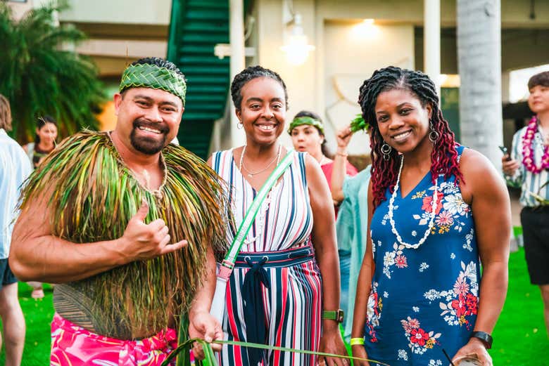 Entrada a Ka Moana Luau