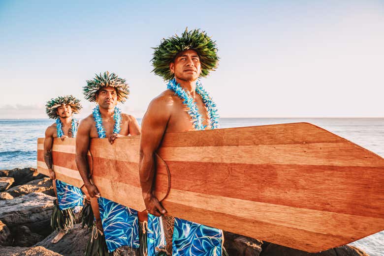 Entrada a Ka Moana Luau