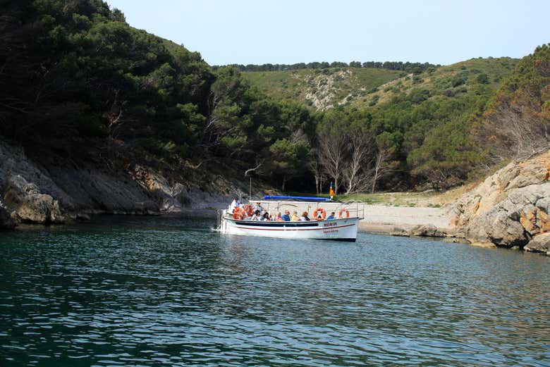 Paseo en barca por las islas Medas y Parque Natural del Montgrí