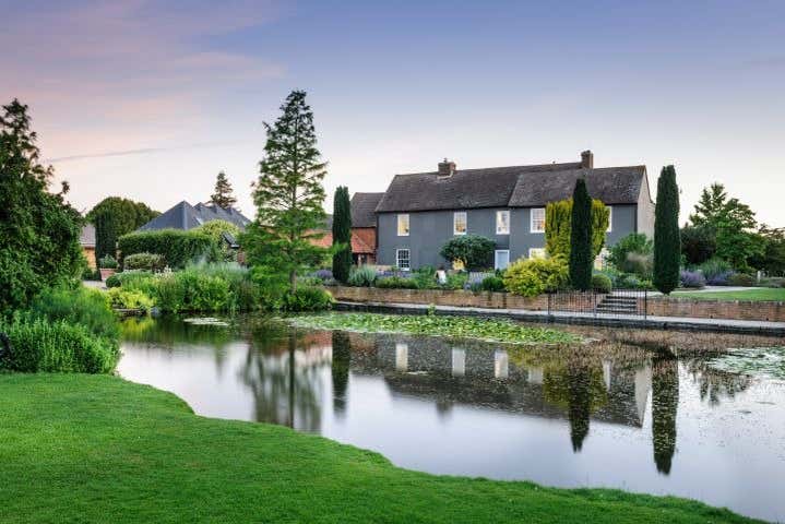 Entrada al RHS Garden Hyde Hall