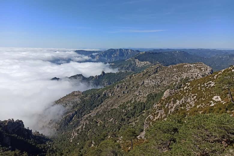 Senderismo por el monte Caro