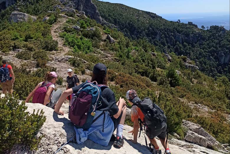 Senderismo por el monte Caro
