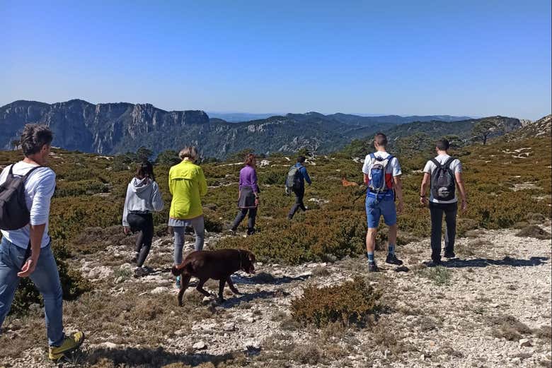 Senderismo por el monte Caro