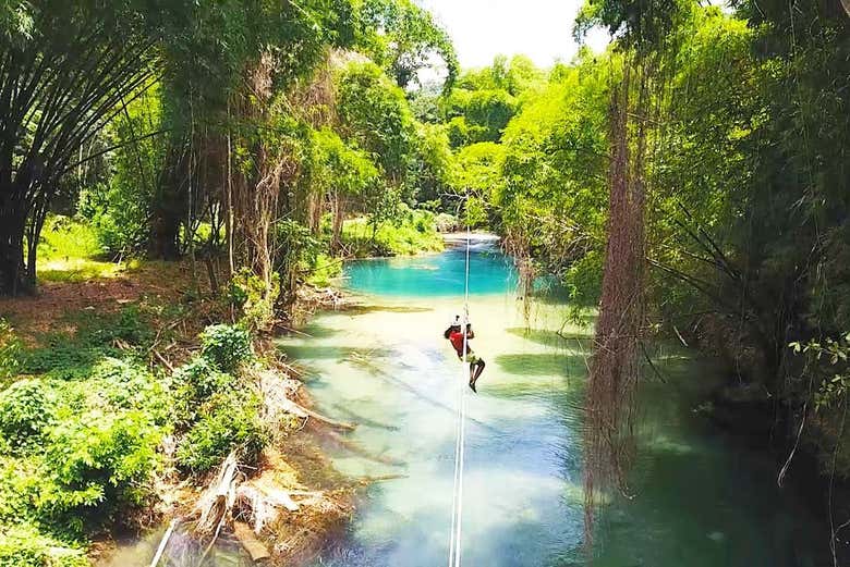 Tour de aventura en el parque Chukka Island Village Outpost