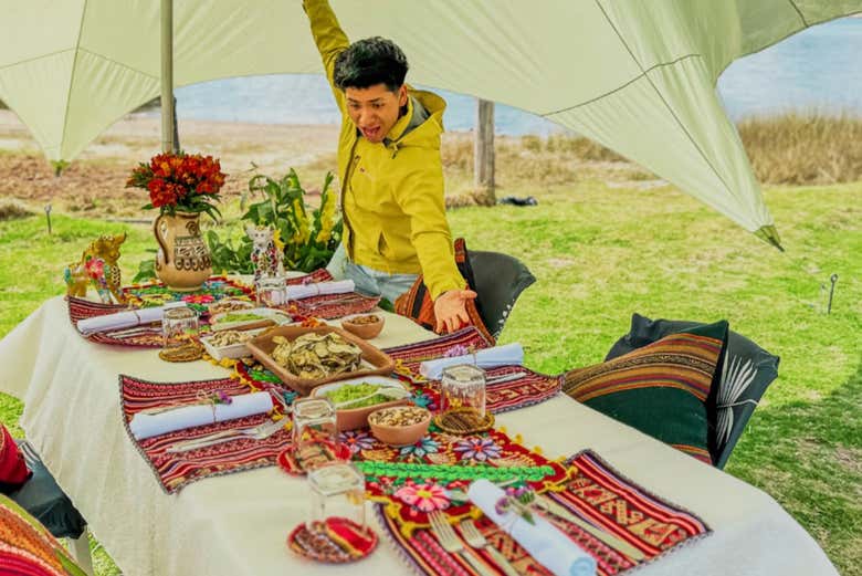 Taller de toritos de Pucará + Pícnic en la laguna de Huaypo