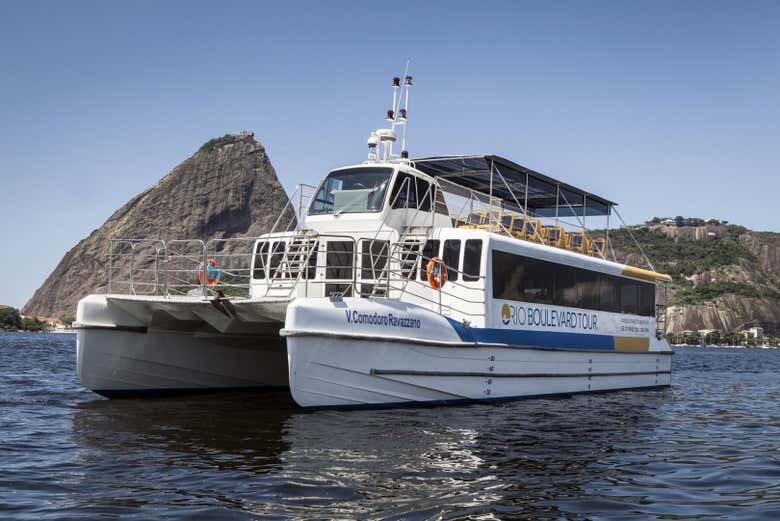 Paseo en catamarán por la bahía de Guanabara + Museo del Mañana