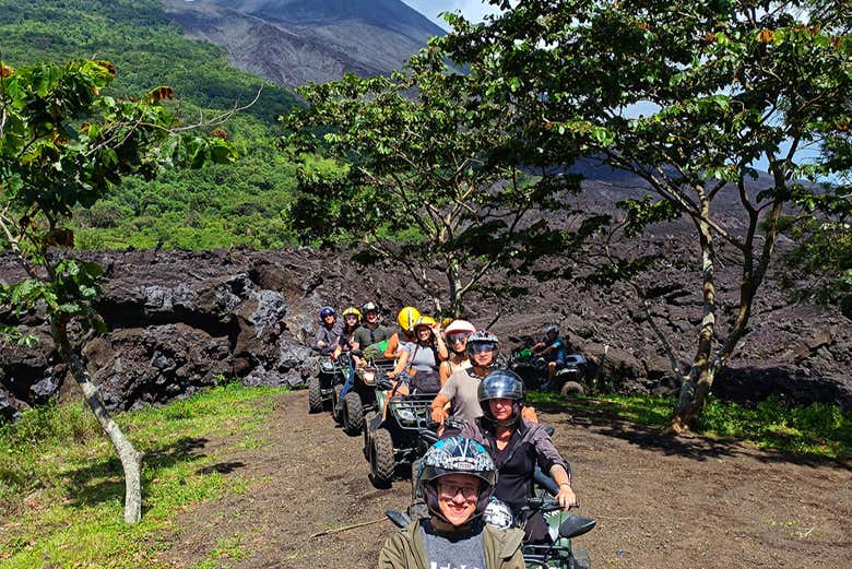 Tour en quad por el volcán Pacaya