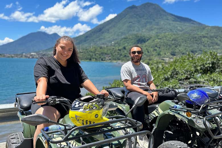 Tour en quad por los miradores del Lago Atitlán