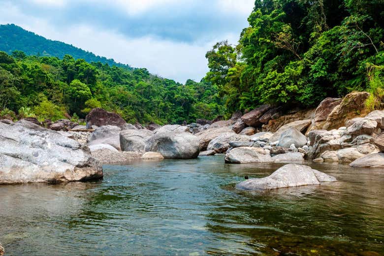 Excursión a la laguna de Cacao y la cuenca del río Cangrejal