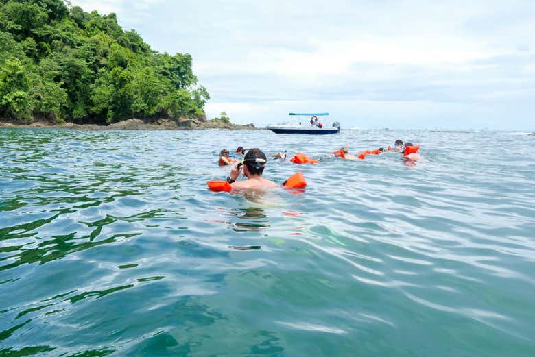 Snorkel en la isla del Caño