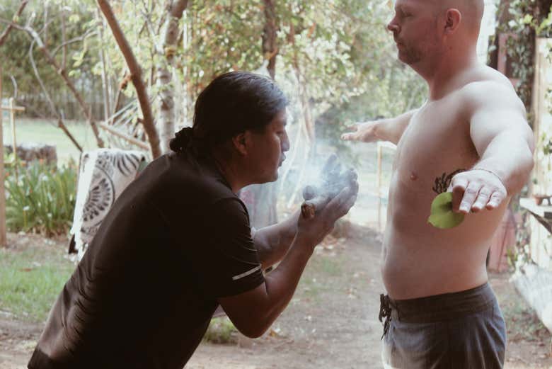 Experiencia temazcal en Aldea Tonantzin